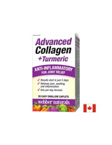 Advanced Collagen + Turmeric / Колаген и куркума за здравето на ставите, 30 мини капсули <tc>Webber Naturals</tc>