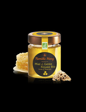 Acacia honey + royal jelly, Bio, 170 g - Nutra Best Europe