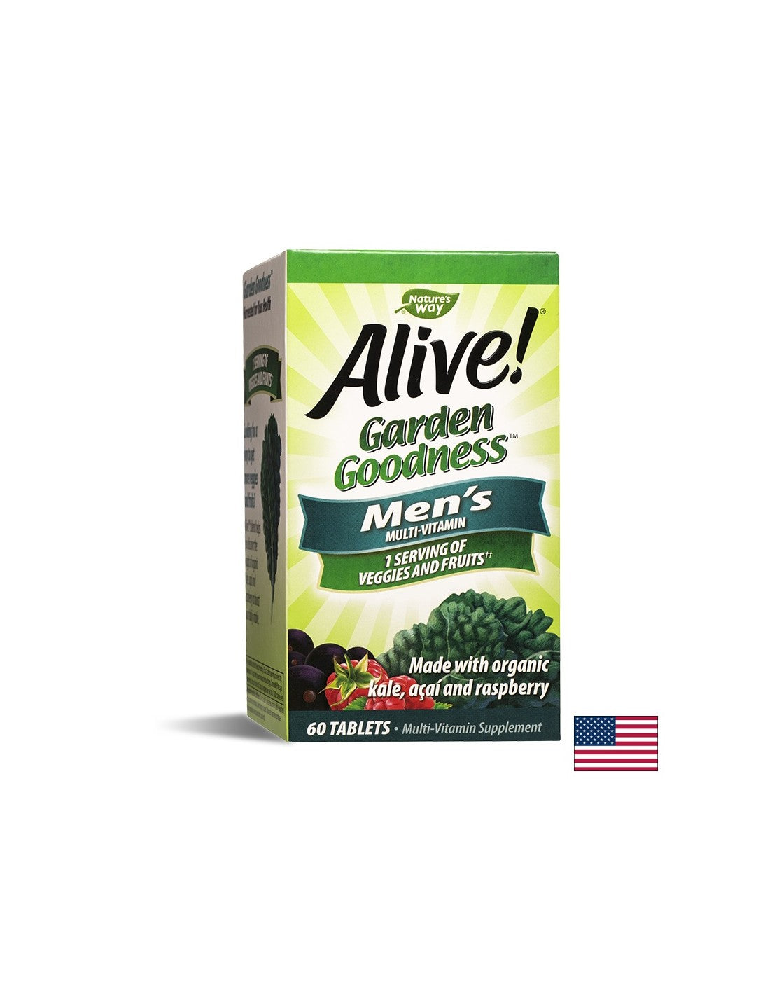 <tc>Alive</tc>! Garden Goodness Mens Multi - 60 таблетки