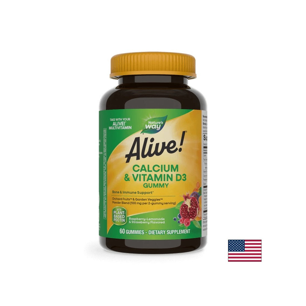 <tc>Alive</tc>! Калций + Витамин D3 250 mg - 60 гуми