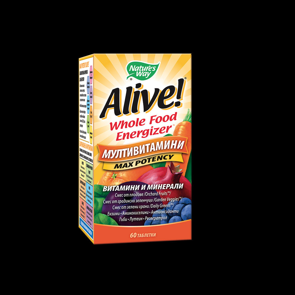 <tc>Alive</tc>! Мултивитамини - 60 таблетки