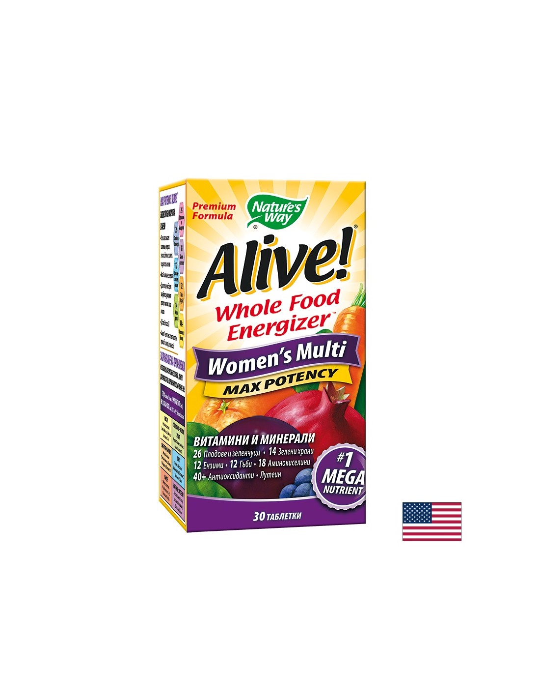 <tc>Alive</tc>! Дамски мулти - 30 табл