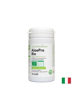 Aloe Pro Алое вера + пробиотици и пребиотици – за добро храносмилане, баланс и имунна защита, 60 капсули - Nutra Best Europe