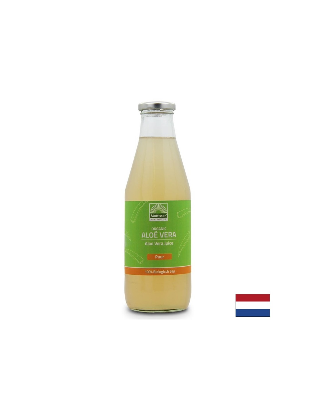 Органичен сок от алое вера - за орална и козметична употреба, 750 ml