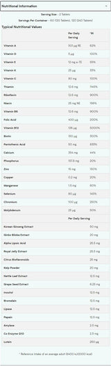 Alpha Men Super Multi Vitamin - 240 таблетки