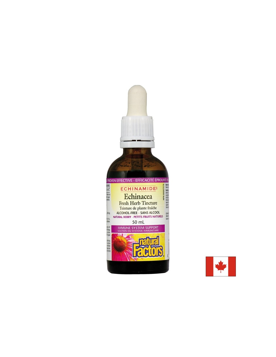 Ехинацея прясна билка тинктура 1000 mg - 50 ml