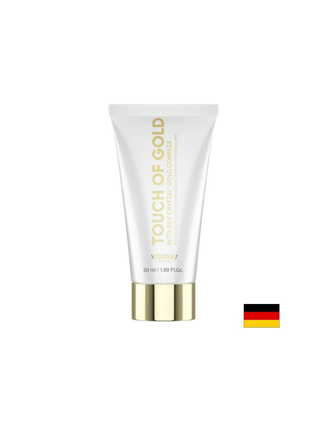 Крем против стареене с колоидно злато и коприна, 50 ml