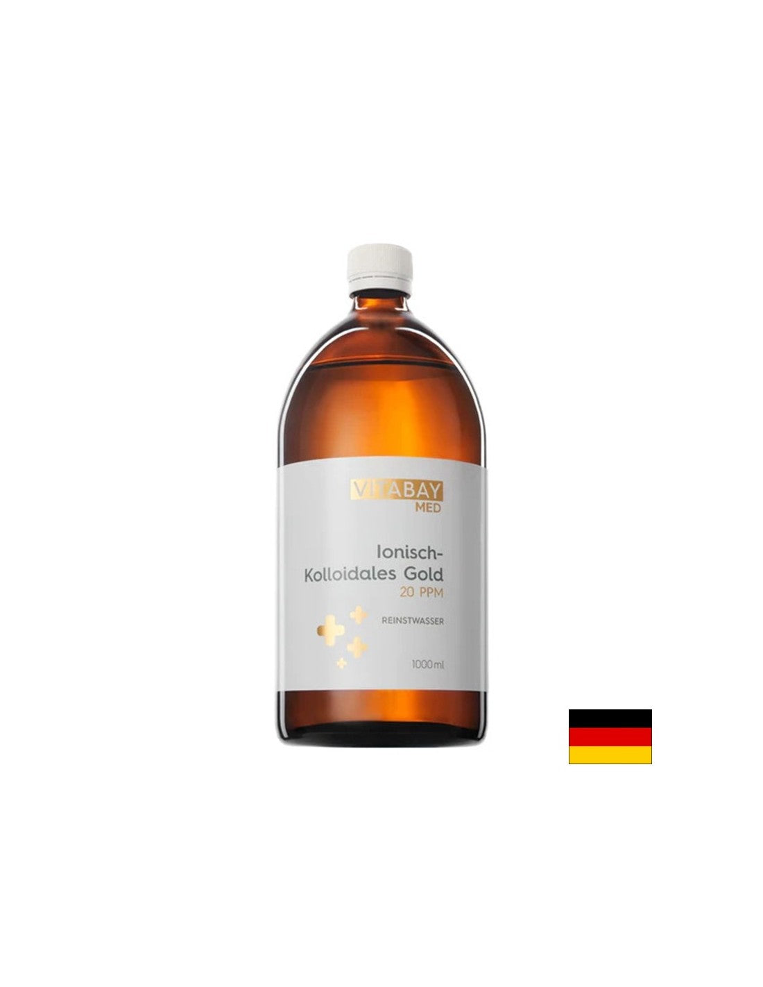 Antiaging - колоидно злато 20 ppm (силно концентрирано), 1000 ml