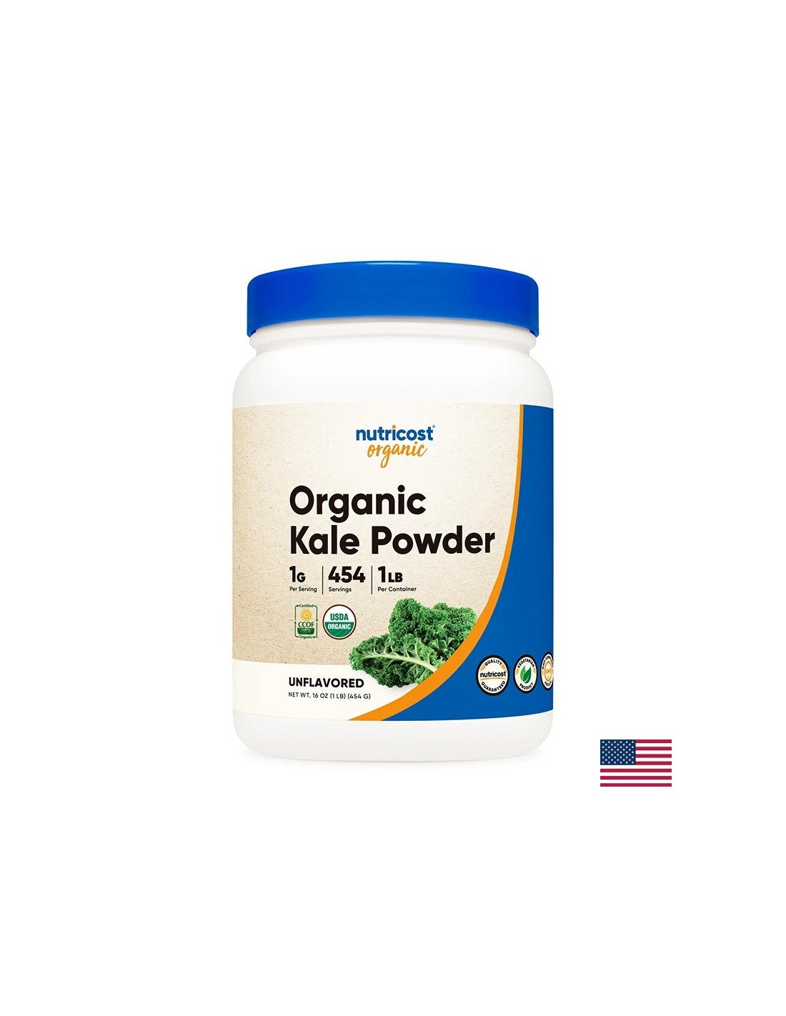 Антиоксидант - Кале био, 454гр <tc>Nutricost</tc> прах