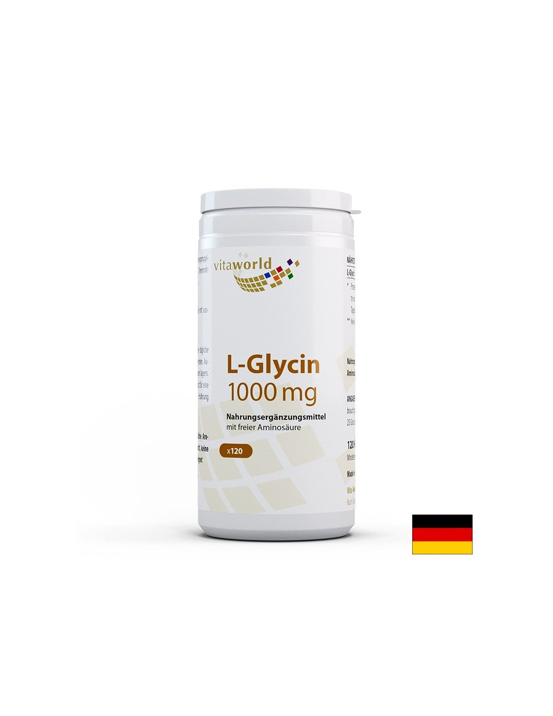 Антиоксидант - L -глицин, 1000 mg x 120 капсули