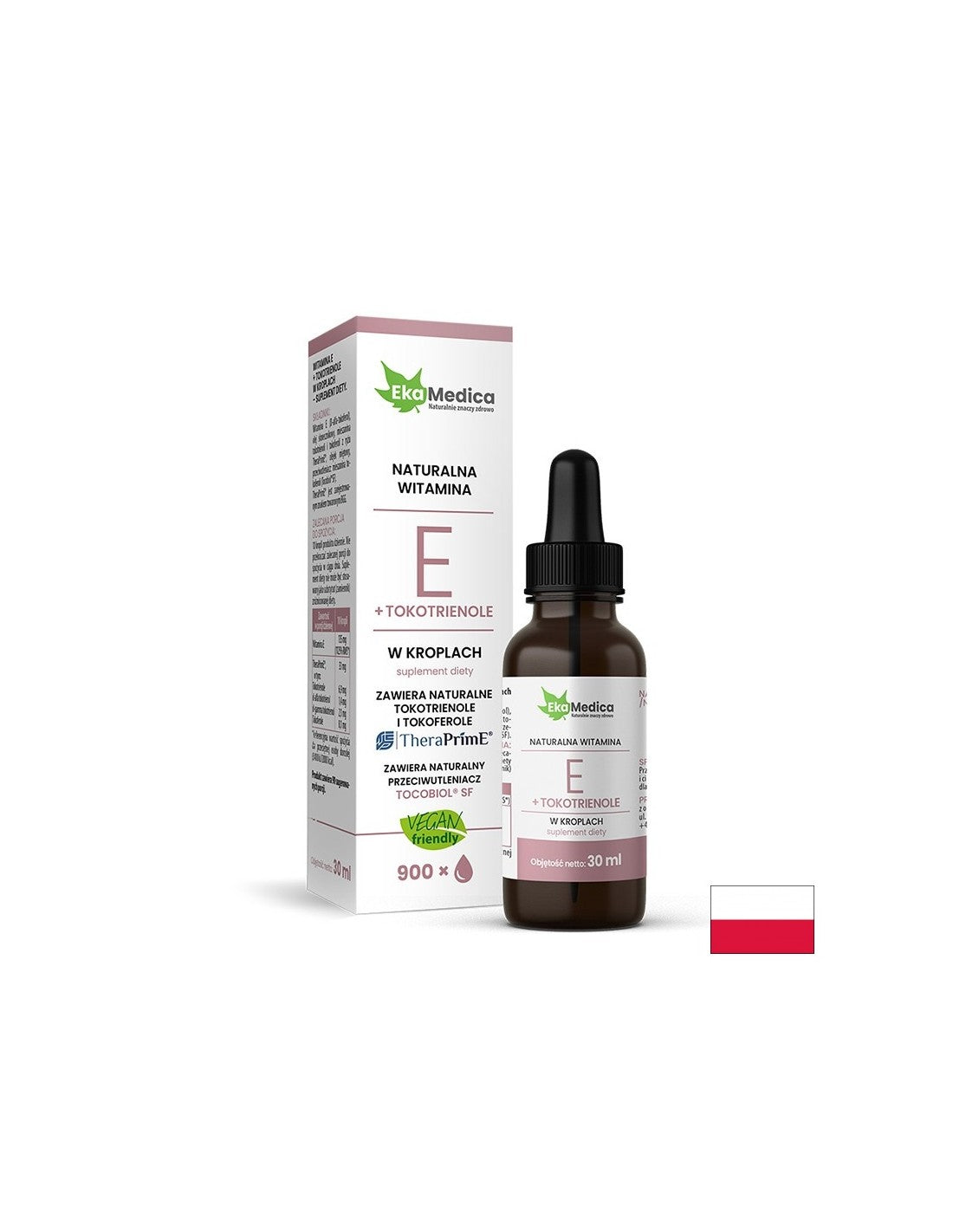 Антиоксидант - капки витамин Е, 30 ml Ekamedica