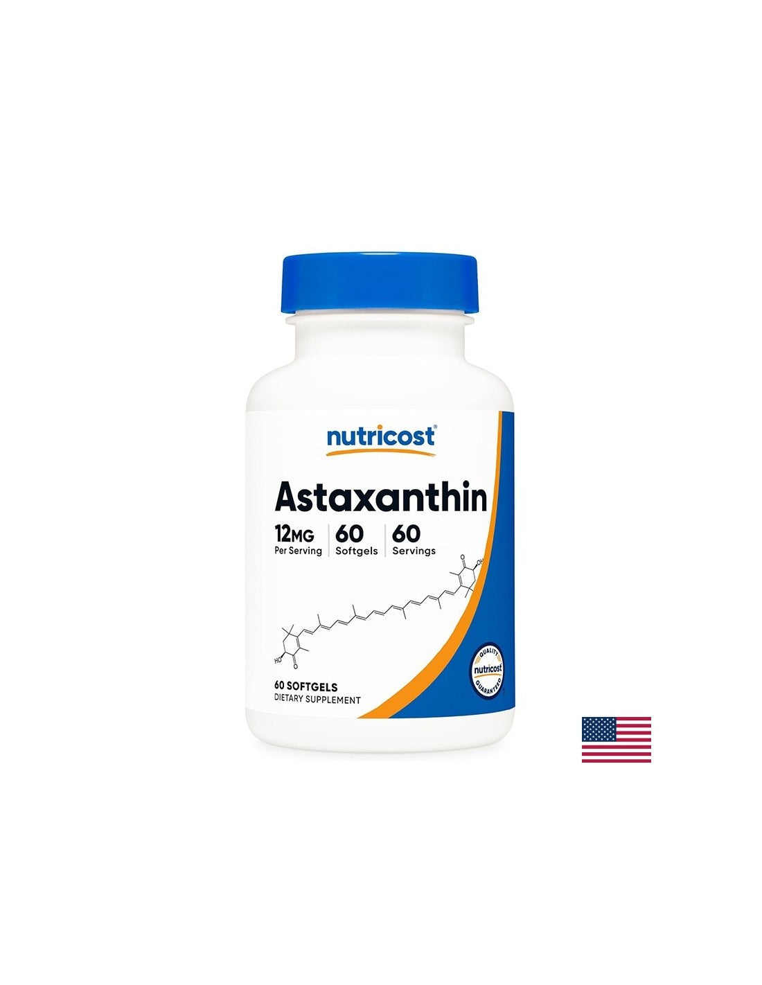 Антиоксидант за добро зрение - астаксантин, 12 mg x 60 меки капсули