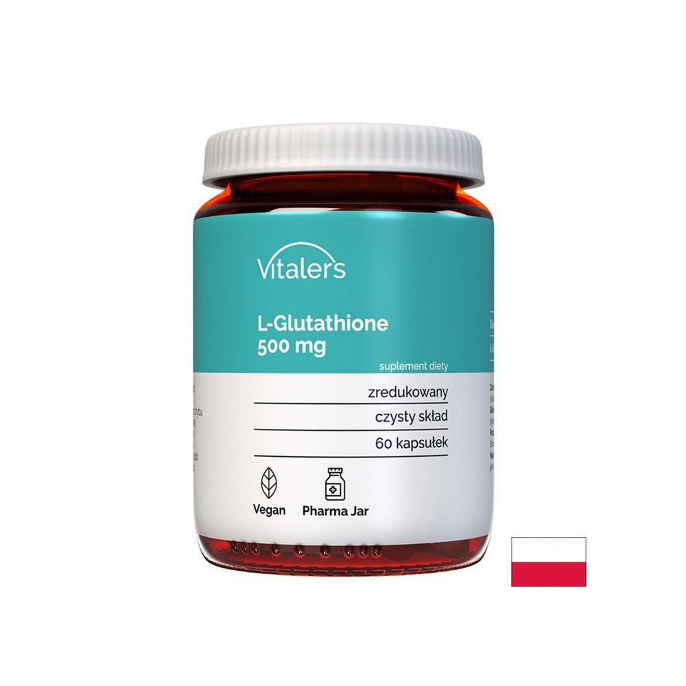 Антиоксидант за здрав черен дроб - L -глутатион, 500 mg x 60 капсули