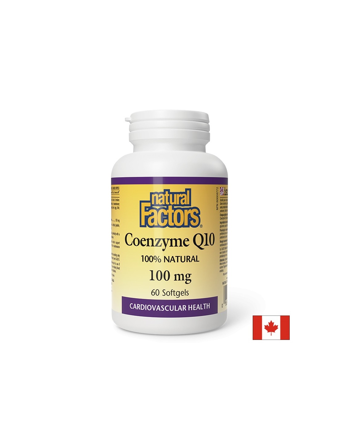 Антиоксидант, за здравословно сърце - Coenzyme Q10, 100 mg x 60 мекгел капсули