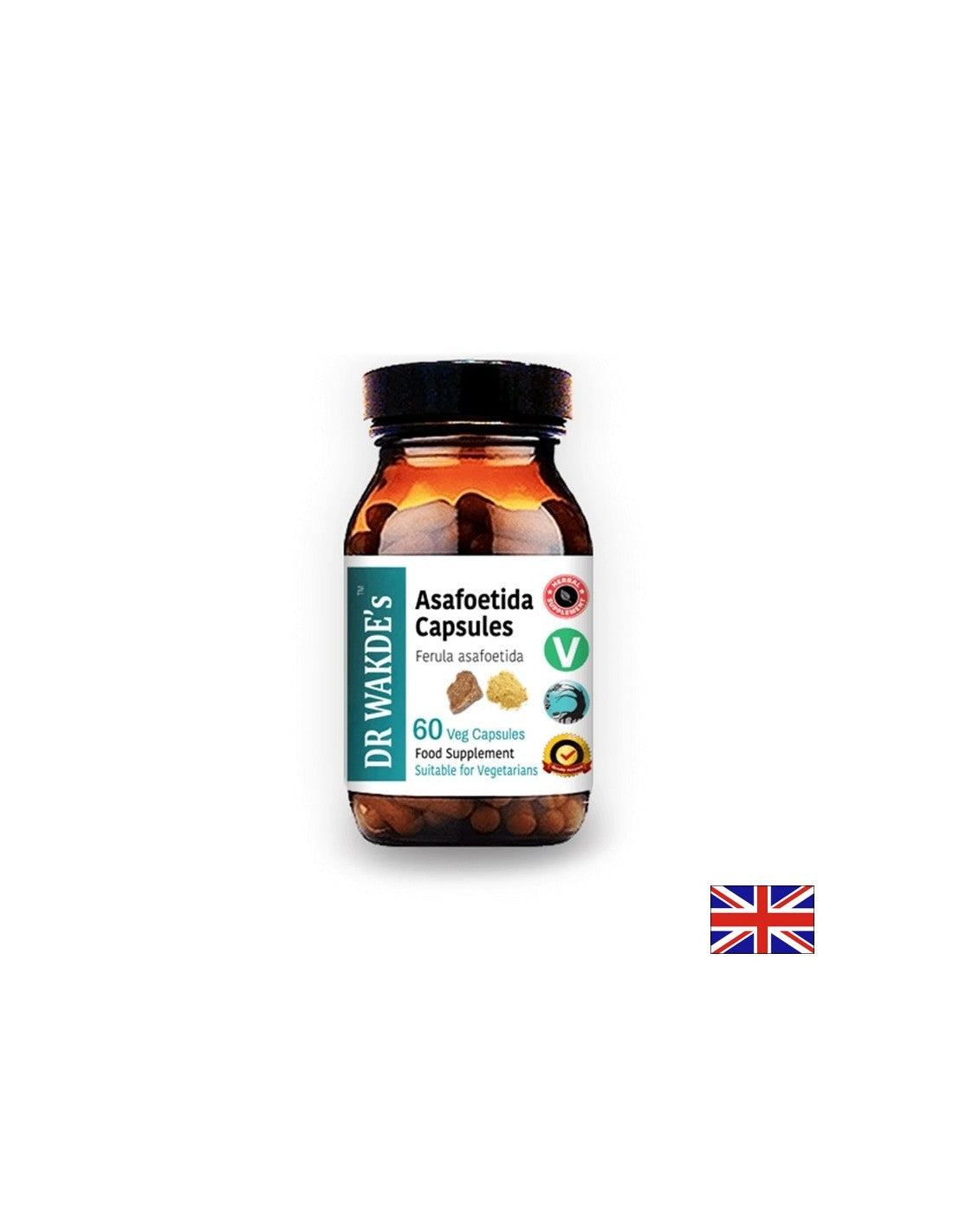Asafoetida - Asafoetida Ayurveda, 60 капсули д -р Wakde's