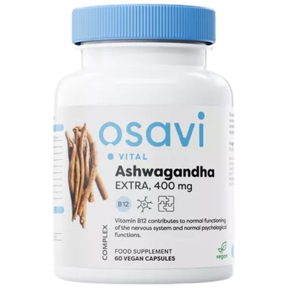 Ashwagandha Extra 400 mg - 60 капсули