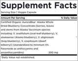 Aurorablue / Wild Alaska Blueberry Complex - 30 капсули