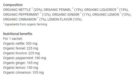 Detox Vegan | Билков детоксикиращ чай - 20 сашета
