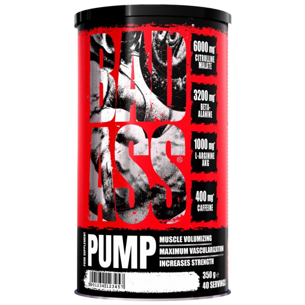 <tc>BAD ASS</tc> PUMP | Пълна формула за предтренировъчна тренировка - 350 грама