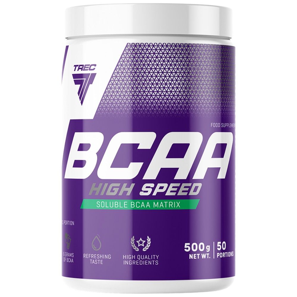 BCAA висока скорост | Разтворима матрица BCAA - 500 грама