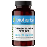 Екстракт от Ginkgo Biloba 60 mg - 60 капсули