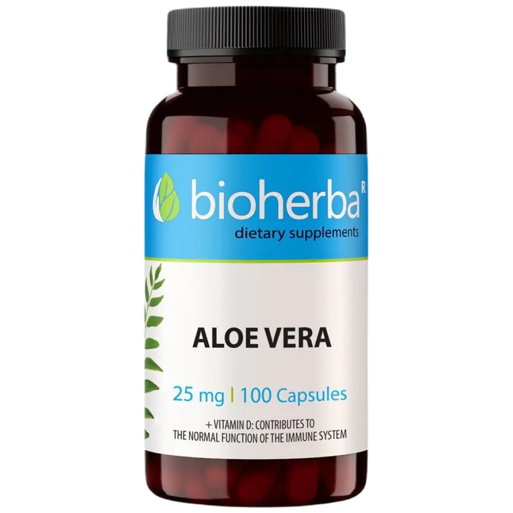 Алое вера 25 mg - 100 капсули
