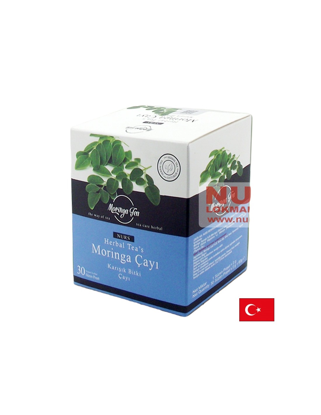 Билков чай ​​с Moringa, 30 филтърни торбички