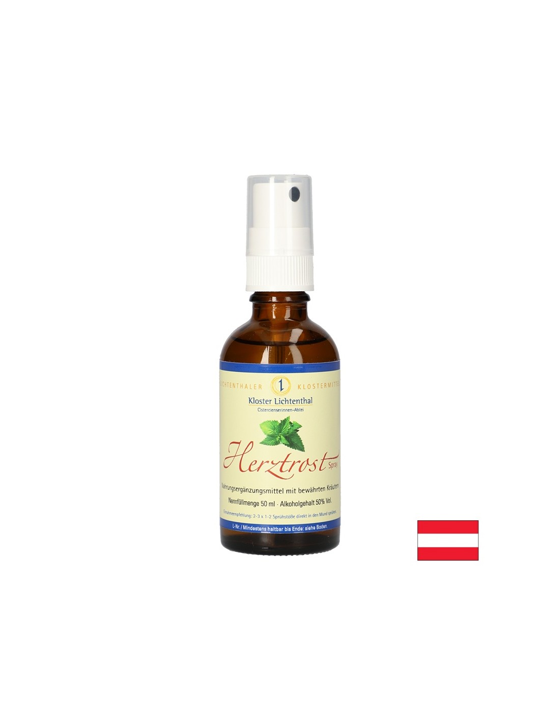Билкова формула за сърцето, 50 ml спрей