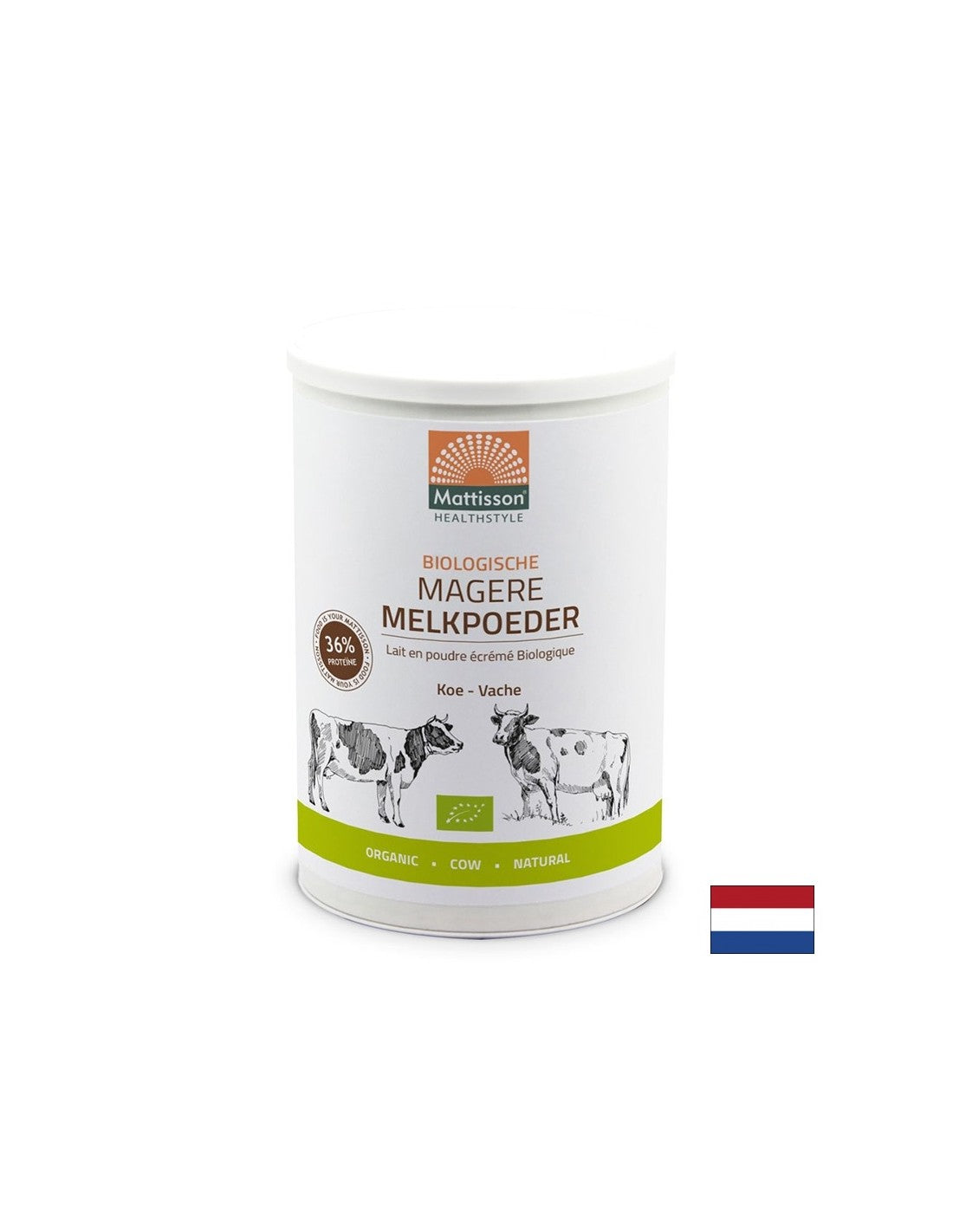 Органично обезмаслено мляко, 450 g прах
