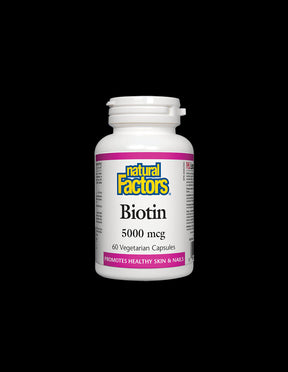 Biotin 5000 mcg - 60 capsules - Nutra Best Europe