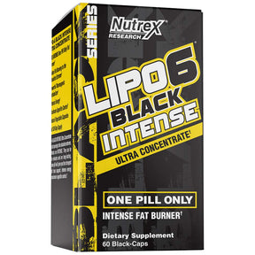 Lipo 6 Black / Intense / Ultra Concentrate - 60 capsules - Nutra Best Europe