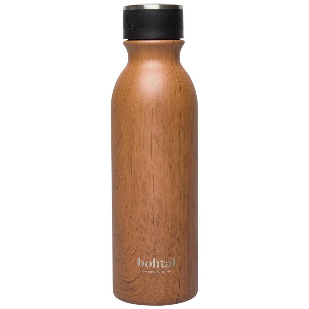 Бохтална изолирана колба | Дърво - 600 ml