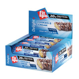 Delight+ Protein Bar бисквитки и сметана - 12 x 60 грама