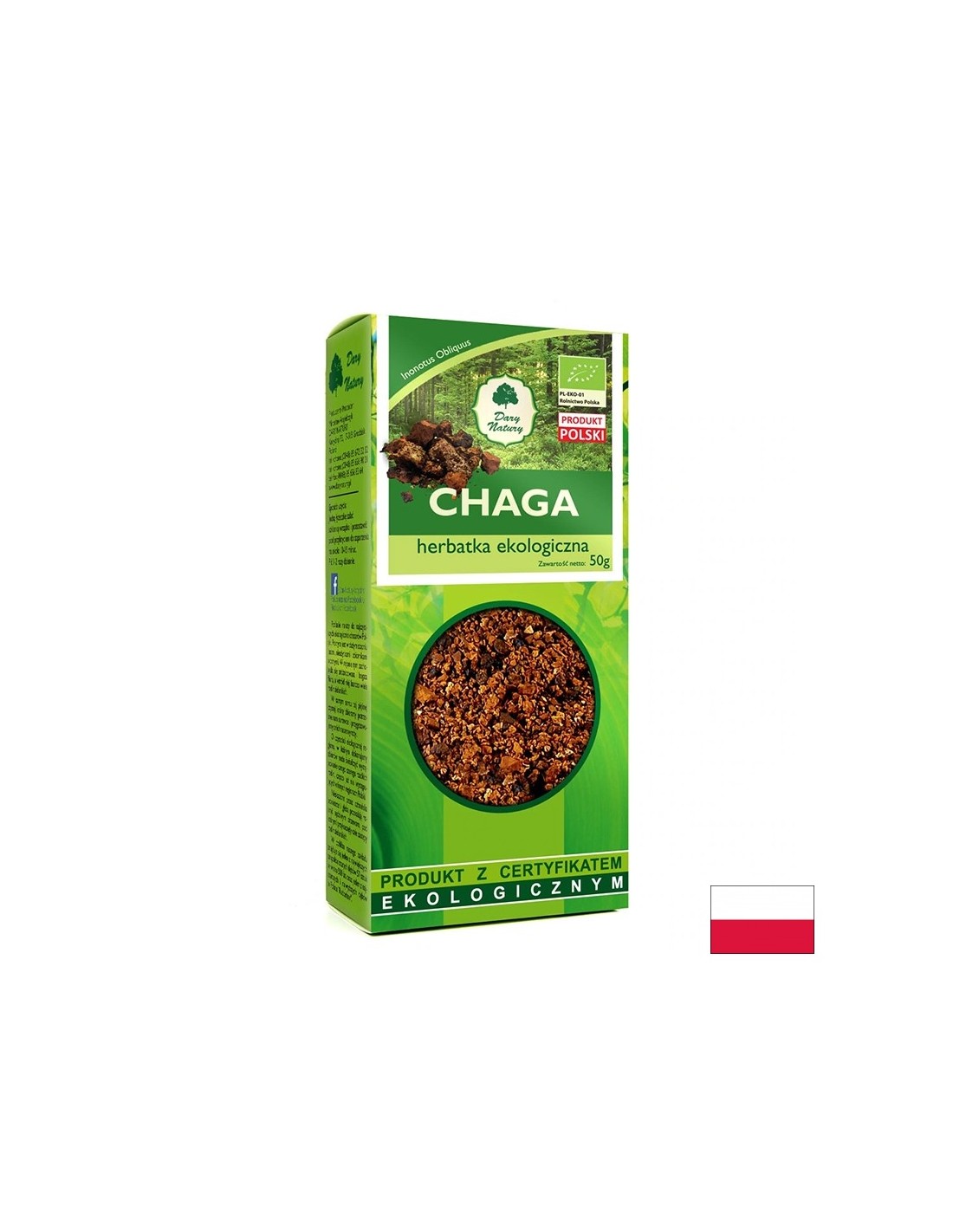 Chaga Bio, прах 50 g