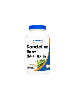 Liver and bile - Dandelion (root), 525 mg x 180 capsules - Nutra Best Europe
