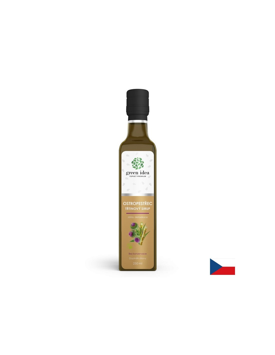 Черен дроб и жлъчка - сироп от млечен бодил, 250 ml
