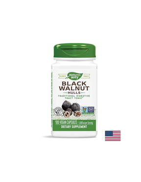 Black Walnut 500 mg - 100 capsules - Nutra Best Europe