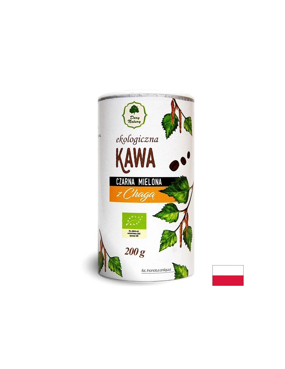 Черно кафе с Chaga Bio, 200 g