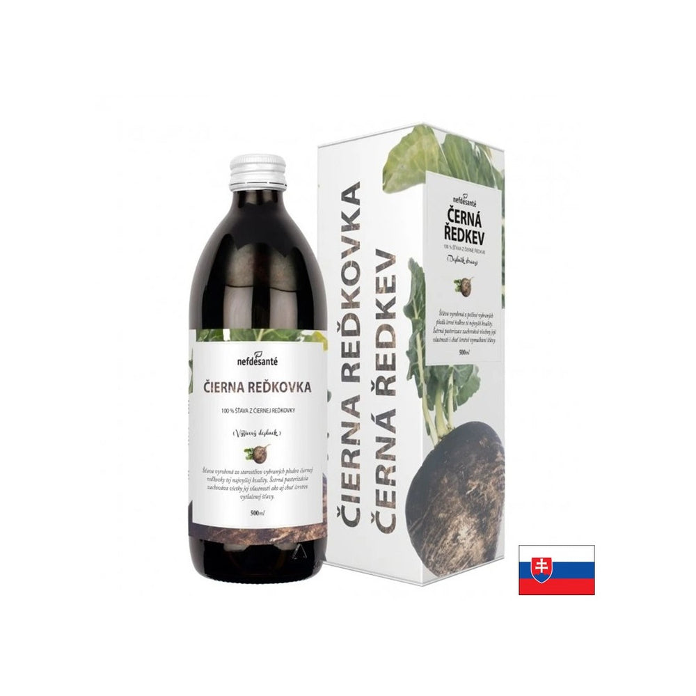 Черен репички сок за стомаха и черния дроб, 500 ml, 10 дози