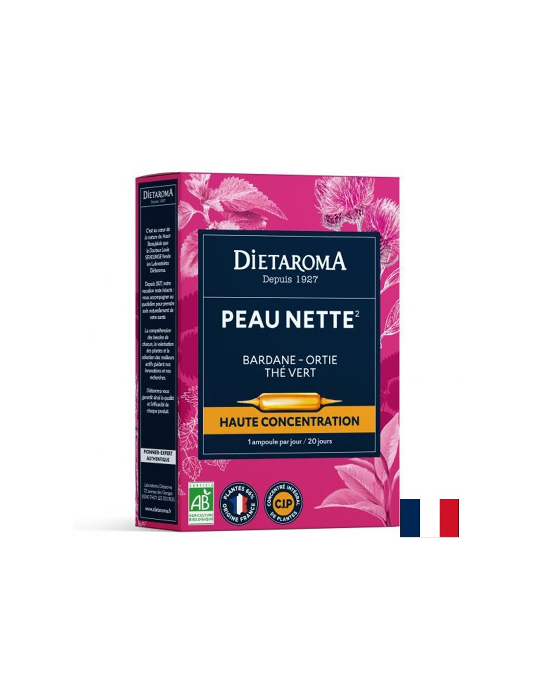 Peau Nette Чиста кожа, 20 ампули за пиене