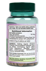 Екстракт от зелен чай 315 mg | Nature's Garden - 200 таблетки
