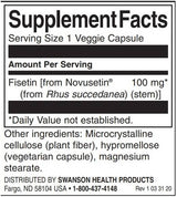 Фисетин Новосетин 100 mg - 30 капсули