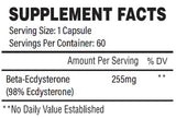 Естествена физика | Бета -екдистерон 255 mg - 60 капсули