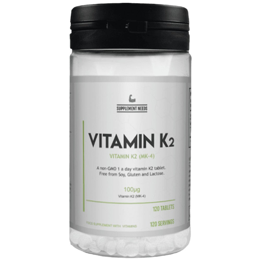 Витамин К2 MK -4 100 mcg - 120 таблетки