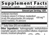 Cordyceps 650 mg - 60 капсули