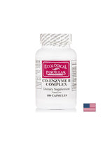 Coenzyme B -Complex - клетъчна енергия и метаболизъм - витамини от супер биоактивни В, 100 капсули