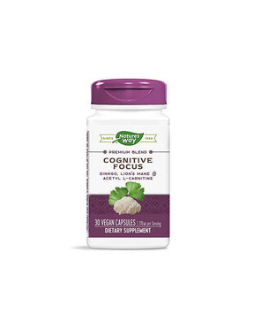 Cognitive Focus - Memory and thinking activity, 30 capsules Nature's Way - Nutra Best Europe