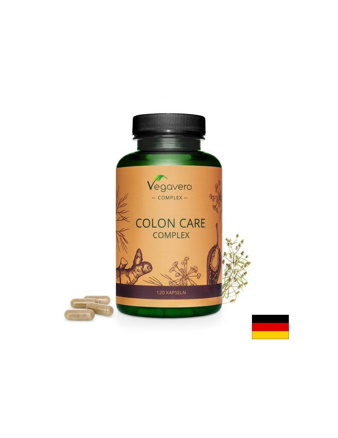 Colon Care Complex/ Детокс на дебелото черво, 120 капсули, 100% веган <tc>Vegavero</tc>