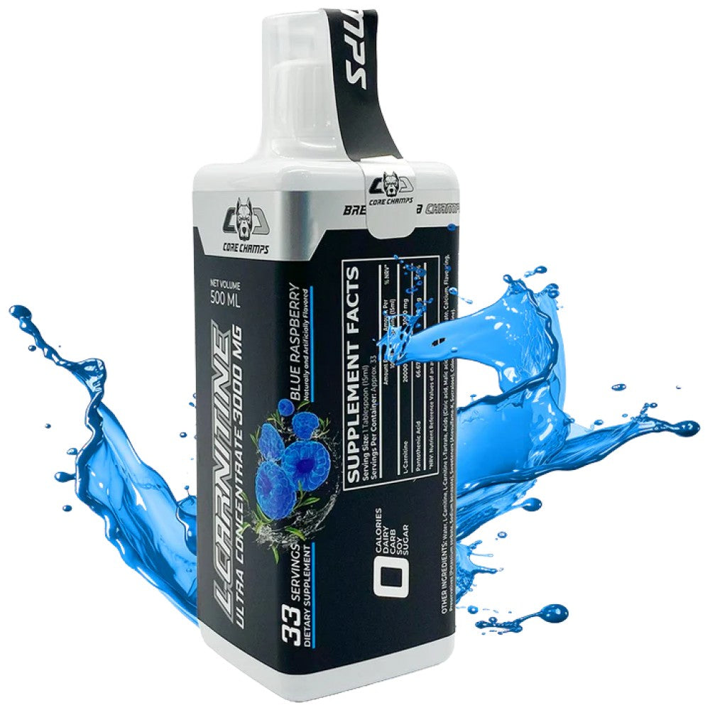 L -карнитин течност 3000 mg - 500 ml