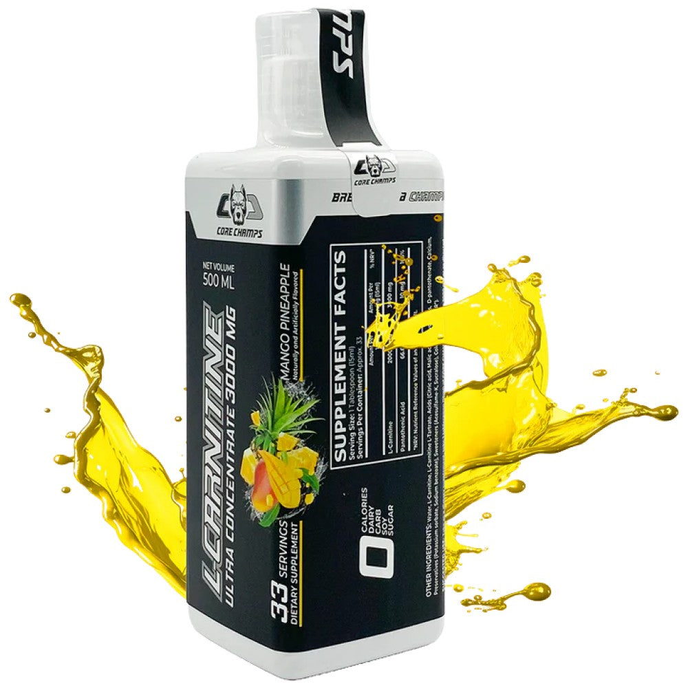 L -карнитин течност 3000 mg - 500 ml